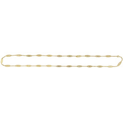 Sautoir en or jaune 18 cts, maille filig