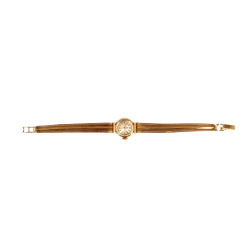 LIP - Petite montre de dame en or jaune 