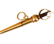 Clé de montre ancienne en or jaune, poid
