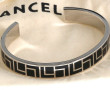 LANCEL - Bracelet jonc ouvert en acier e