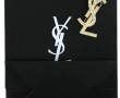 YVES SAINT-LAURENT - Broche YSL en métal