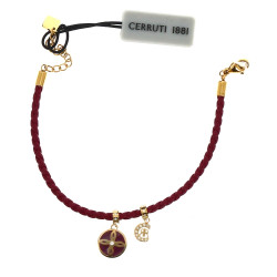 CERRUTI 1881 - Bracelet avec 2 breloques