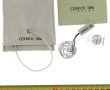 CERRUTI 1881 - Broche circulaire en méta