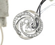 CERRUTI 1881 - Broche circulaire en méta