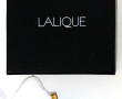 LALIQUE - Pendentif cœur en cristal bleu