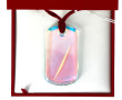 BACCARAT - Pendentif rectangulaire en cr
