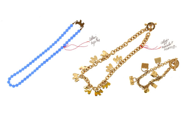 AGATHA - Lot de 3 bijoux de la marque : 