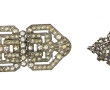 ART DECO - Lot de 2 bijoux anciens en st