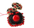 Lot de bijoux modernistes : 3 colliers d