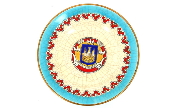 LONGWY - Assiette commémorative (1916-19