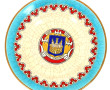 LONGWY - Assiette commémorative (1916-19