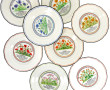 GIEN - Les Gastronomiques - 6 assiettes 