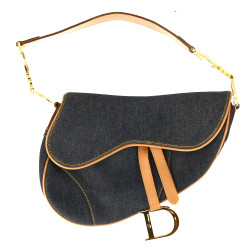Christian DIOR - Sac modèle "Saddle" en 