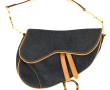 Christian DIOR - Sac modèle "Saddle" en 