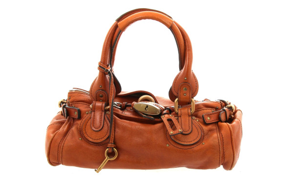 CHLOE - Sac modèle "Paddington" en cuir 