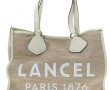 LANCEL - Sac cabas, état neuf, avec sac 