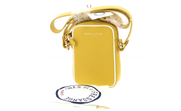 INES DE LA FRESSANGE - Sac jaune à bando