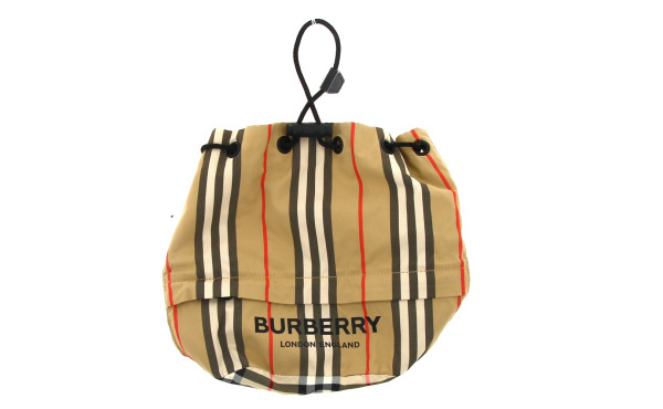 BURBERRY - Bourse en toile Burberry Phoe