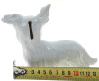 SCOTTIE - Tire-lire à casser en porcelai
