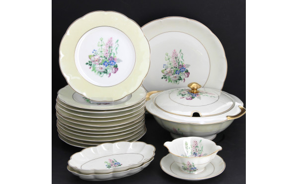 HAVILAND Limoges - Décor de Solange PATR