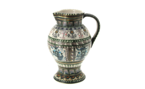 KERALUC L'HELGUEN - Pichet en grès à déc