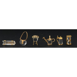 SWAROVSKI - Lot de 6 objets miniatures e