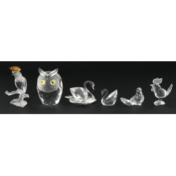 SWAROVSKI - Thème OISEAUX - Lot de 6 suj