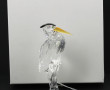 SWAROVSKI - "Héron", sujet en cristal, H