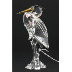 SWAROVSKI - "Héron", sujet en cristal, H