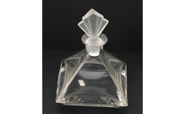 LANCEL - Grand flacon ou carafe en verre