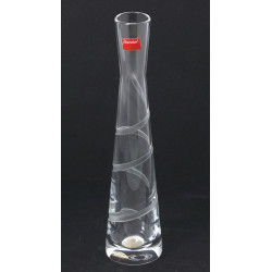 BACCARAT - Vase soliflore en cristal tra