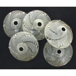 5 verres de lampe de suspension en verre