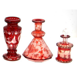 BOHEME - Vase, flacon et petite carafe e