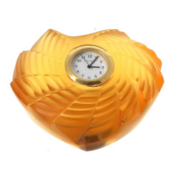 LALIQUE - Pendulette de table en crista