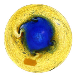 Gabriel MILESI Maître -verrier à Pérouge