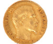 Pièce de 20 F or Napoléon III tête nue "