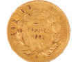 Pièce de 20 F or Napoléon III tête nue "