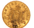 Pièce de 20 F or Napoléon III tête lauré