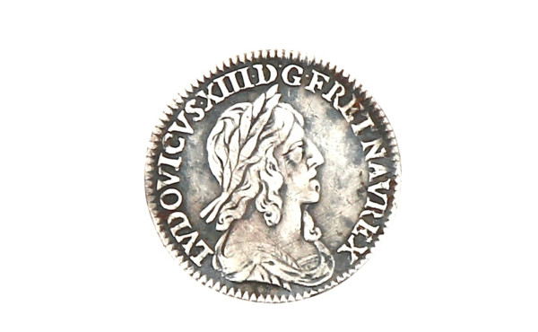 1/12 e d'écu Louis XIII en argent 917e 1