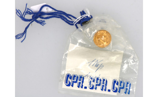 Pièce de 20 F or Napoléon III tête lauré