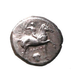 GRECE CALABRE - Tarente Statère en argen