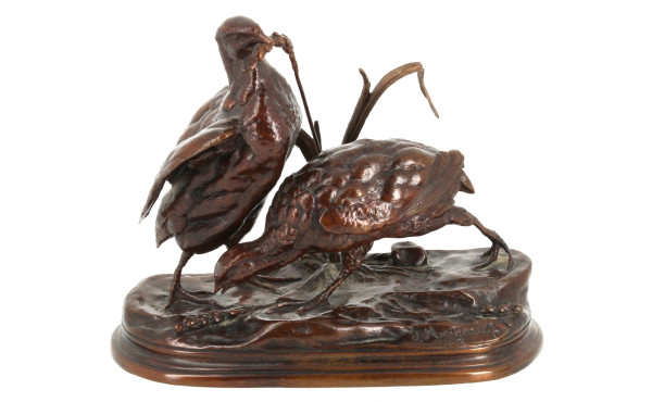 Jules MOIGNIEZ (1835 -1894) - Deux perdr