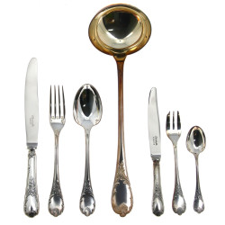 CHRISTOFLE - Modèle "MARLY" - Ménagère d