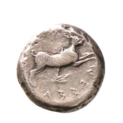 GRECE - Messine tétradrachme en argent v