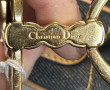 Christian DIOR - Sac modèle "Saddle" en 