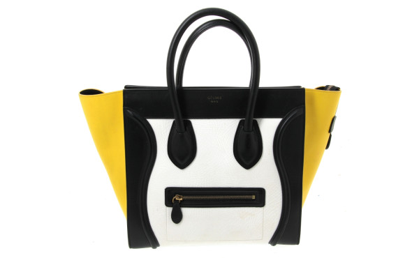 CELINE Modèle "Luggage" - Sac en cuir tr