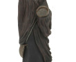 "Femme Masaï", sculpture en résine, H 36