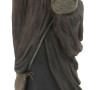 "Femme Masaï", sculpture en résine, H 36