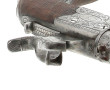 Pistolet à percussion anglais à double c