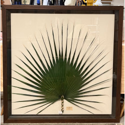 CADRE DECORATIF - Grande feuille de palm
